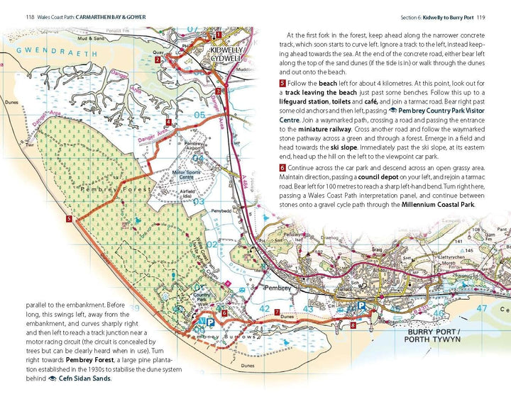 Carmarthen Bay & Gower: Tenby to Swansea (Official Guide - Wales Coast Path), Taschenbuch