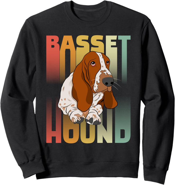 Lustiges Basset Hound Welpe Slogan Geschenk Sweatshirt