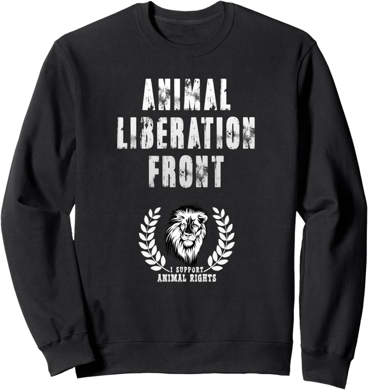 Tierschutz, Naturschutz, I Support Animal-Rights Sweatshirt