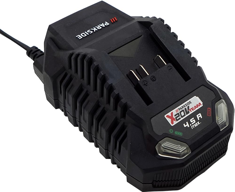 Angebot für Original 20V Ladegerät PLG 20 – passend für die Serie Parkside X 20 V Team – 4,5 A / 120