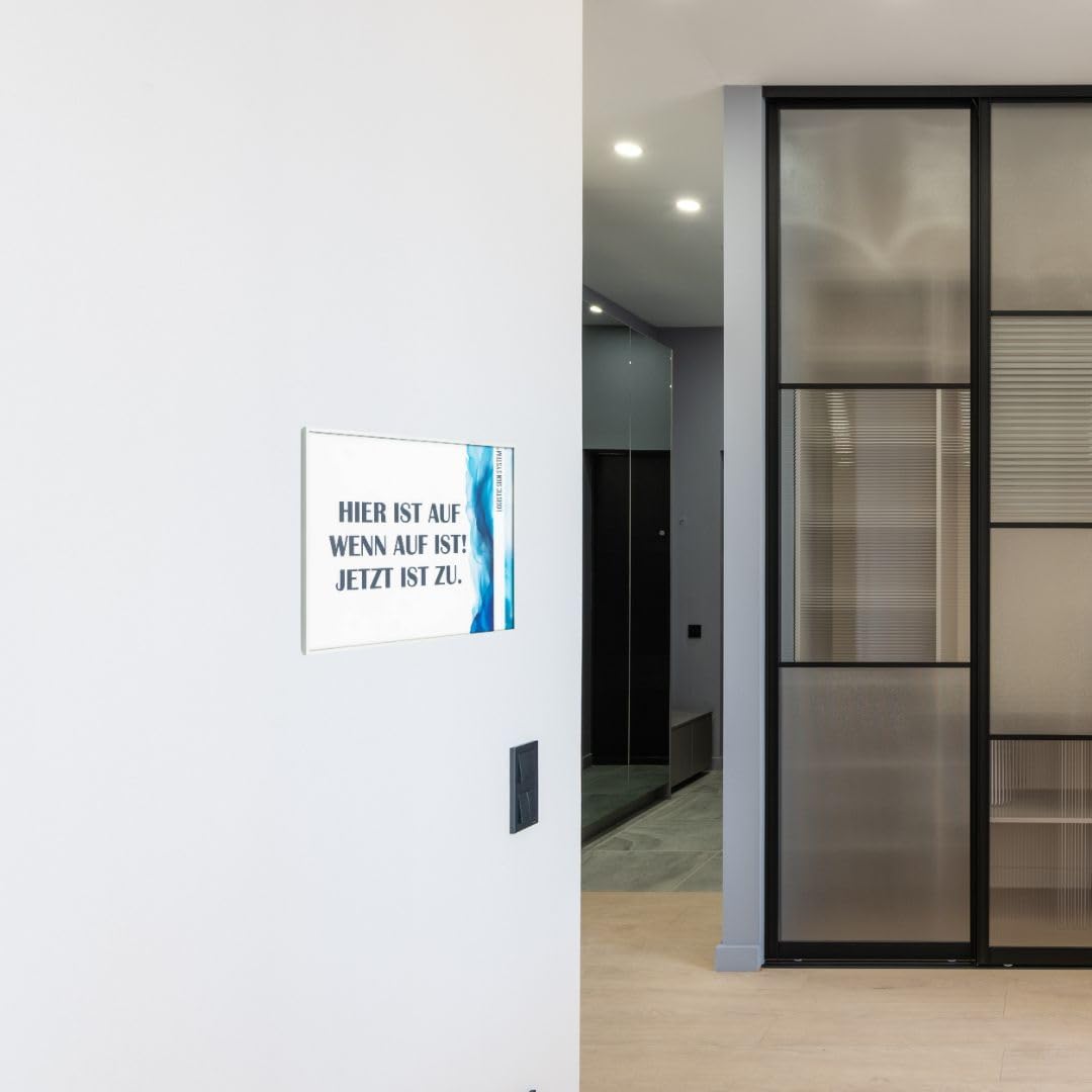 Türschild Tenuis für Büro (DIN A5 quer), DIN A5 quer