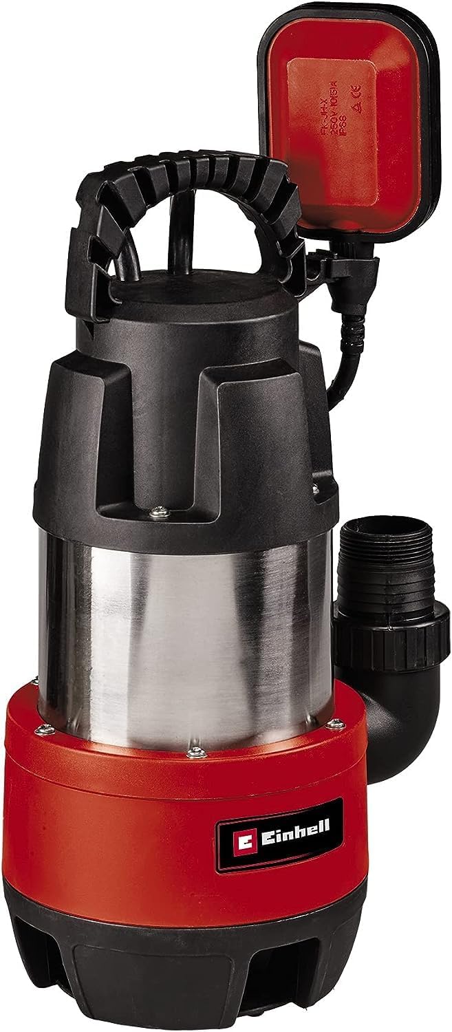 Einhell Schmutzwasserpumpe GC-DP 9040 N (900 W, 22.000 L/h Förderleistung, Ø 40 mm Fremdkörper, Ther