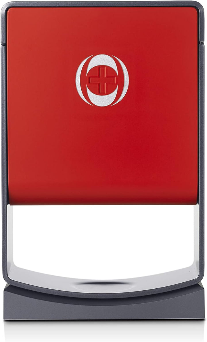 INEOS Spender Home – Berührungsloser Desinfektionsspender in rot – Für 300 ml Kartuschen