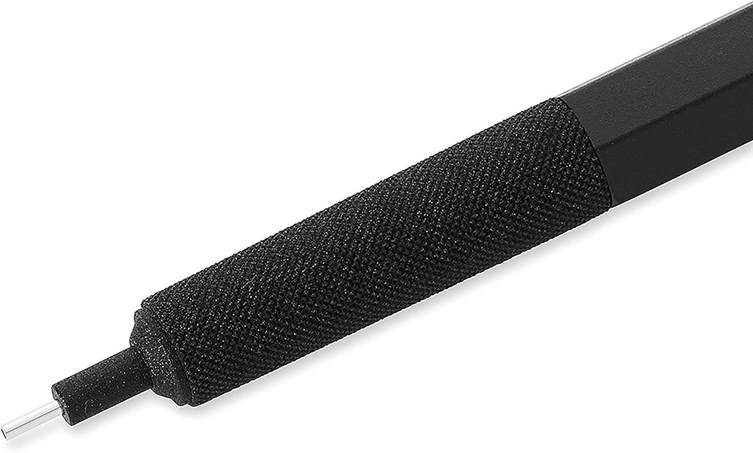 rOtring 600 Druckbleistift | 0,7 mm | schwarz | Ergonomisches Vollmetallgehäuse 1 Stück (1er Pack) M