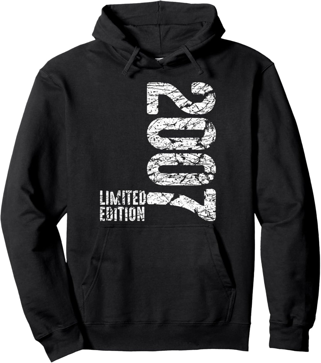 17. Geburtstag Junge Mädchen 17 Jahre 2007 Lustig Geschenk Pullover Hoodie
