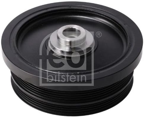 febi bilstein 34166 Riemenscheibe (entkoppelt) für Kurbelwelle, mit Schraube und Scheibe , 1 Stück