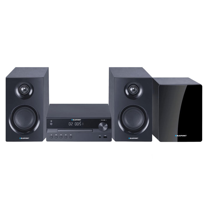 Blaupunkt MS55SUB Stereo-Mikroanlage mit HDMI ARC, TV-Audio-Anschluss, Bluetooth, CD, USB, FM, PLL,