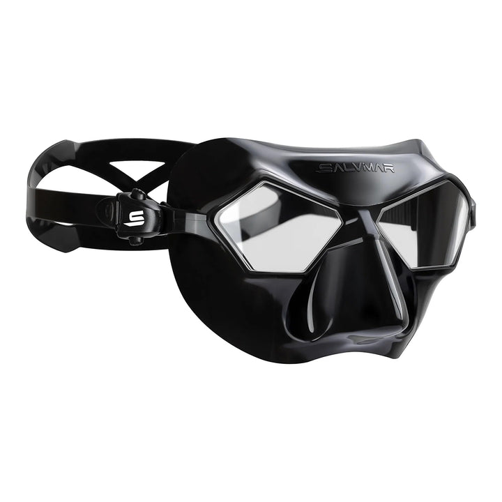 SALVIMAR Incredibile Tauchmaske Einheitsgrösse black/clear, Einheitsgrösse black/clear