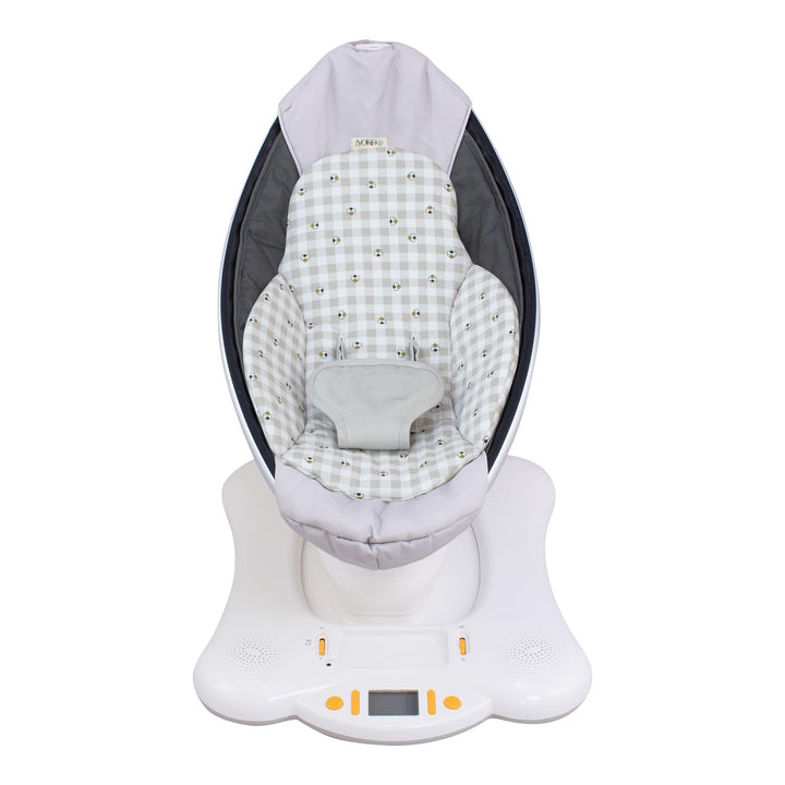 JYOKO Kids Sitzverkleinerer Kissen für Babywippe Hängematte, aus Baumwolle kompatibel mit Mamaroo 4m