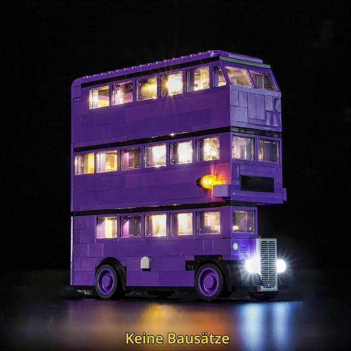 Led Licht Set Kompatibel mit Lego Knight Bus Adventure 76446 (Kein Modell), Dekorationsbeleuchtungss