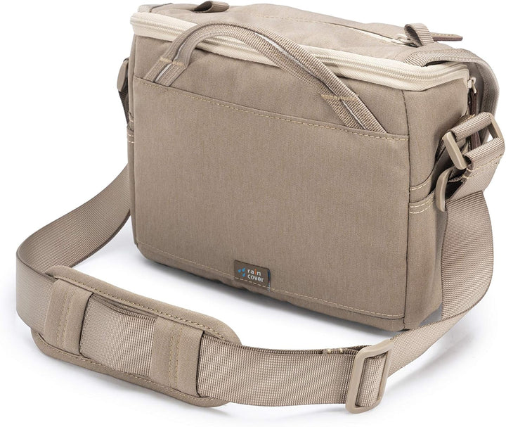Vanguard VEO RANGE21M BG Umhängetasche für spiegellose/CSC Kamera, Beige VEORANGE21MBG Umhängetasche