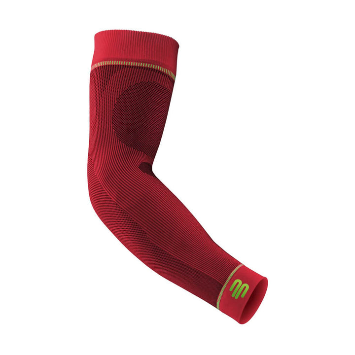BAUERFEIND Arm Sleeve „Compression Sleeves Arm“, 1 Paar Armlinge, Armstulpen, M Lang Rot M Lang, Rot