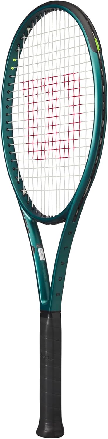 Wilson Blade 100 V9 Strung Performance Tennisschläger mit Seil, Griffgrösse 2-4 1/4 Zoll, besaitet m