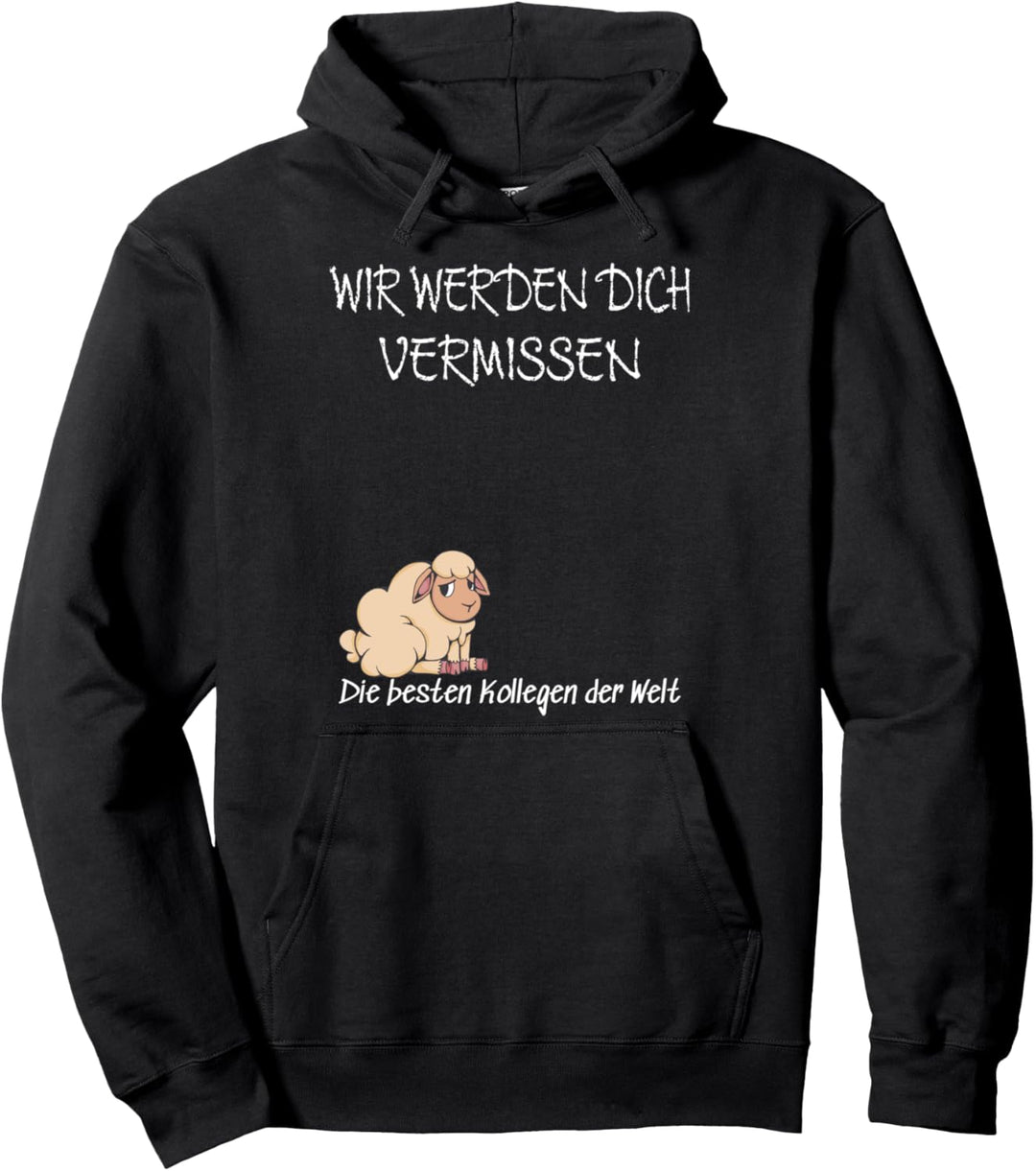 Abschied Jobwechsel Kollege Abschiedsgeschenk Mann Frau Pullover Hoodie