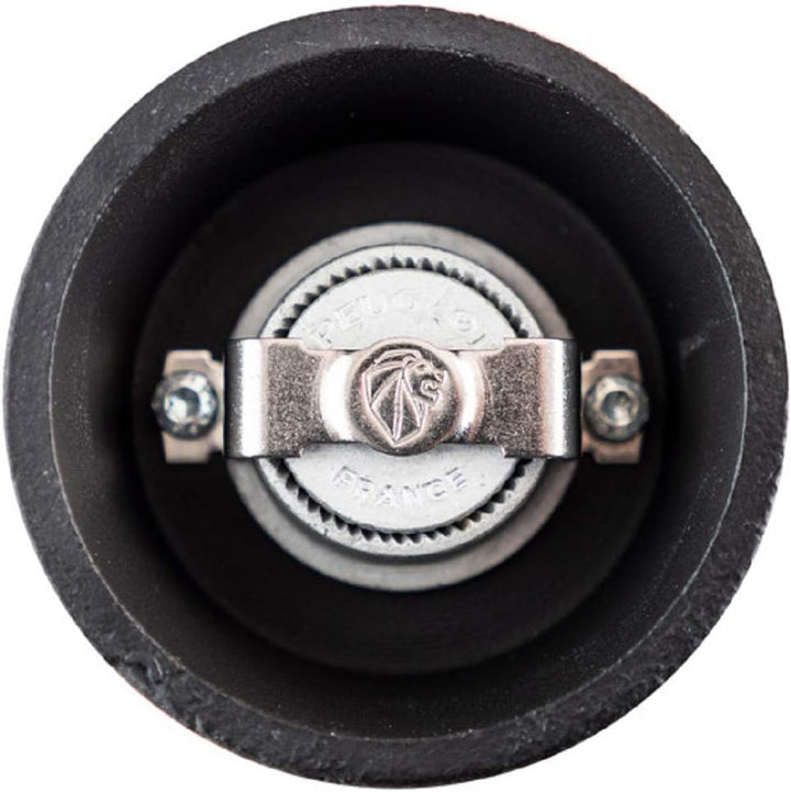 Peugeot Bali Fonte Manuelle Pfeffermühle, Klassische Mahlgradeinstellung, Höhe: 8 cm, Gusseisen, Sch
