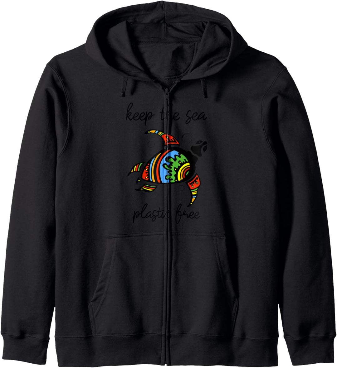 Keep The Sea Plastic Free - Stop Ocean Pollution - Eco Kapuzenjacke