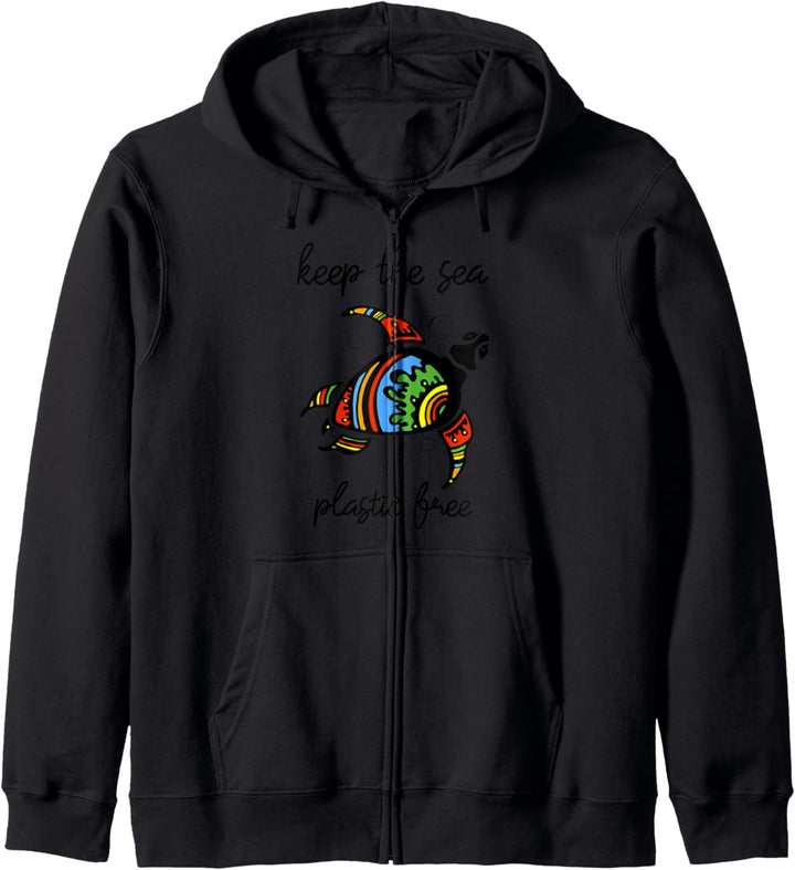 Keep The Sea Plastic Free - Stop Ocean Pollution - Eco Kapuzenjacke