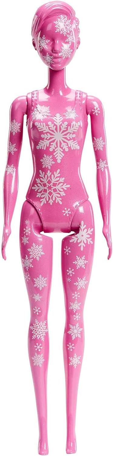 Barbie HJD60 - Color Reveal-Adventskalender, 1 Color Reveal-Puppe und 3 Tiere, Kleidung, Accessoires
