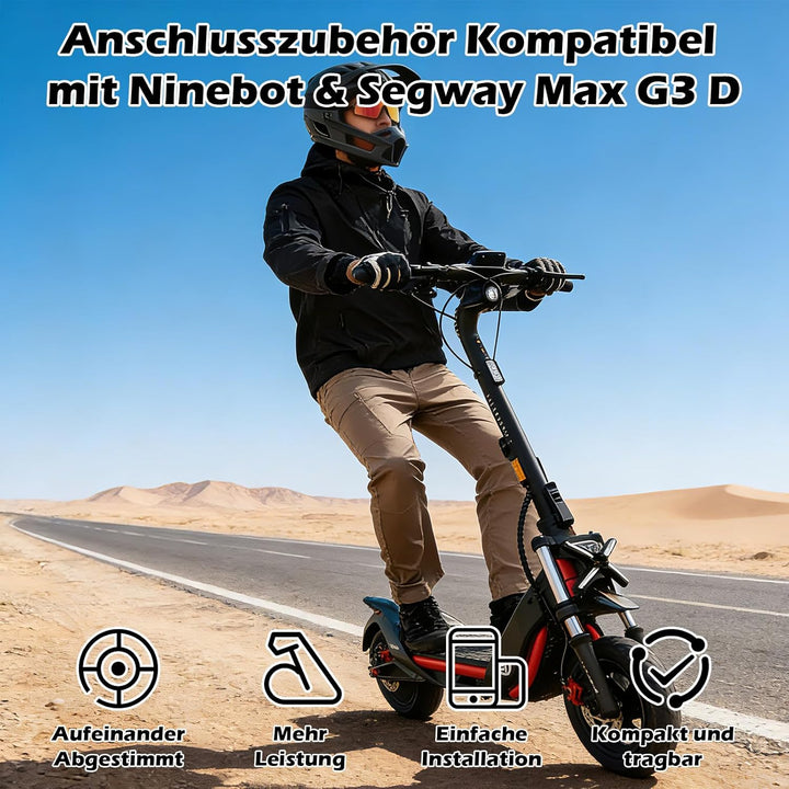 Anschlusskabel Zubehör Kompatibel mit Segway Ninebot G3 D, Plug & Play Verbindungskabel für Wartung,