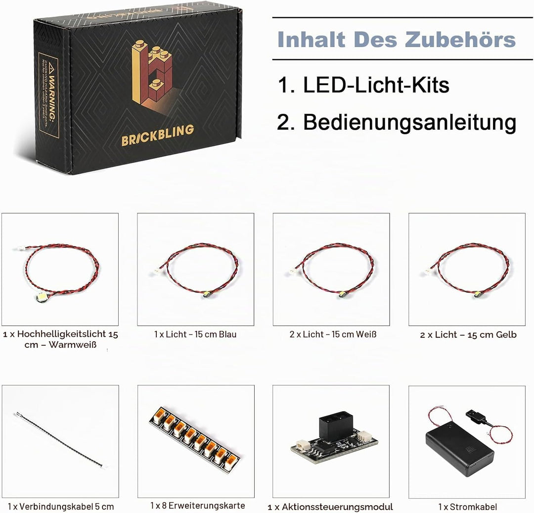 Version mit Lichtsteuerung Licht-Kit Kompatibel mit Lego 76327 Iron Man MK4 Bust (Nicht Lego), Led B