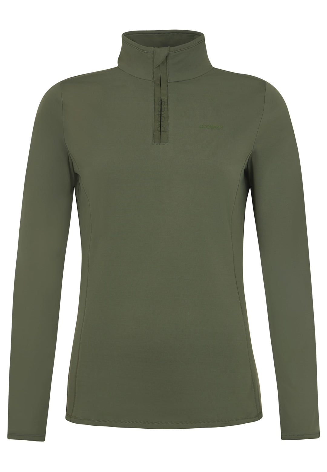 Protest Damen 1/4-reissverschluss FABRIZ 3XL Botanic Green, 3XL Botanic Green