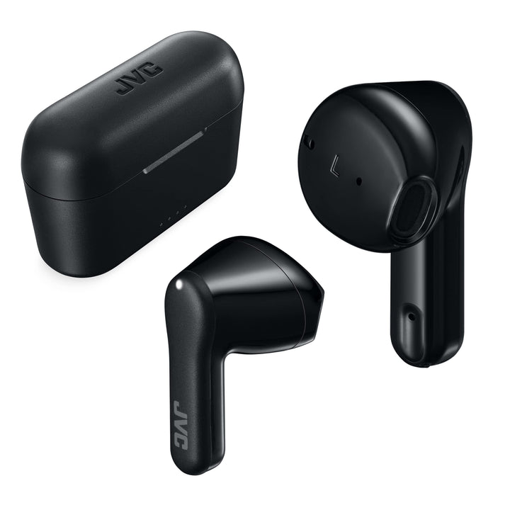 JVC Earbuds HA-A3T Headphones HAA-3TBU (Wireless IN-Ear Black) Schwarz, Schwarz