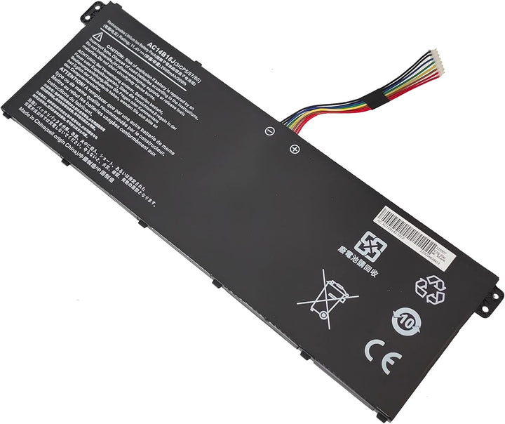 FengWings® AC14B13J AC14B18J Akku 11.4V 2600mAh, Kompatibel mit Acer Chromebook 11 CB3-111 CB5-311 /