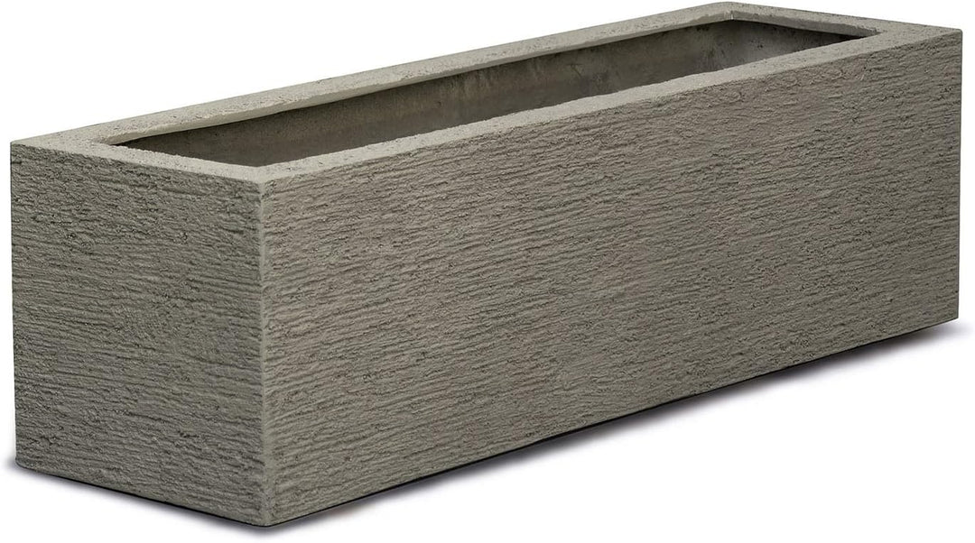 ESCHBACH® Pflanzkübel Box 60 Macchiato Grau Rechteckig * 60 x 20 x 20 cm * 10 Jahre Garantie 60x20x2