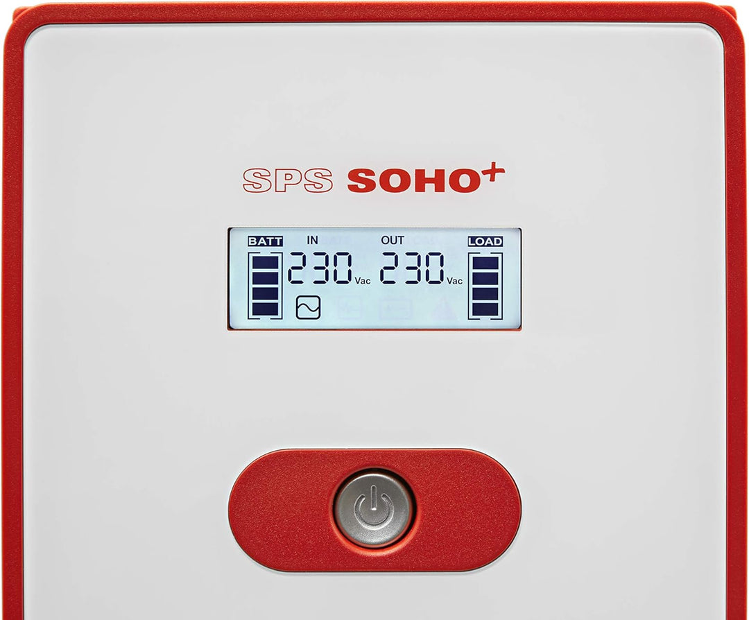 USV SALICRU SPS 1200 SOHO+ (Line-Interactive-USV 500 VA - 2200 VA mit USB-Doppelladegerät) 1200 VA,