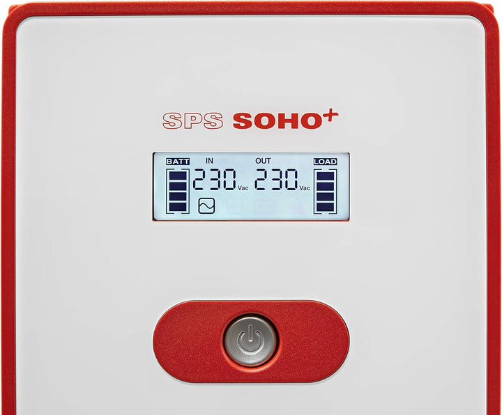 USV SALICRU SPS 1200 SOHO+ (Line-Interactive-USV 500 VA - 2200 VA mit USB-Doppelladegerät) 1200 VA,