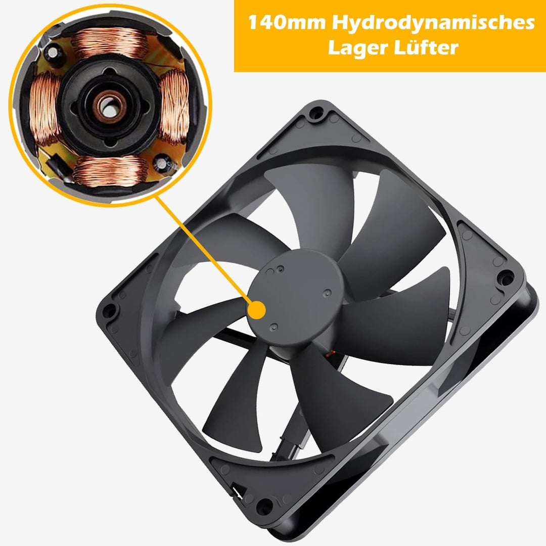 NEUDA PC Netzteil ATX 850W 80Plus Gold mit Kabelmanagement Schwarz, 850W
