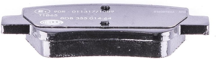 HELLA PAGID 8DB 355 014-641 Bremsbelagsatz - T1865 - Dicke/Stärke: 16.5mm - Bremssystem: Bosch - mit