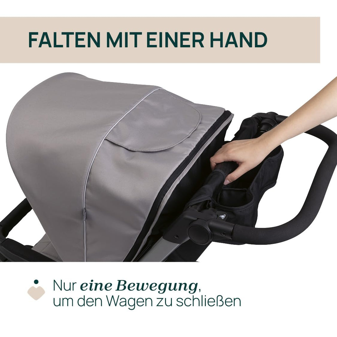 Chicco Activ3 Kinderwagen mit 3 Rädern, funktional und leicht zu steuern auf allen Untergründen, bre