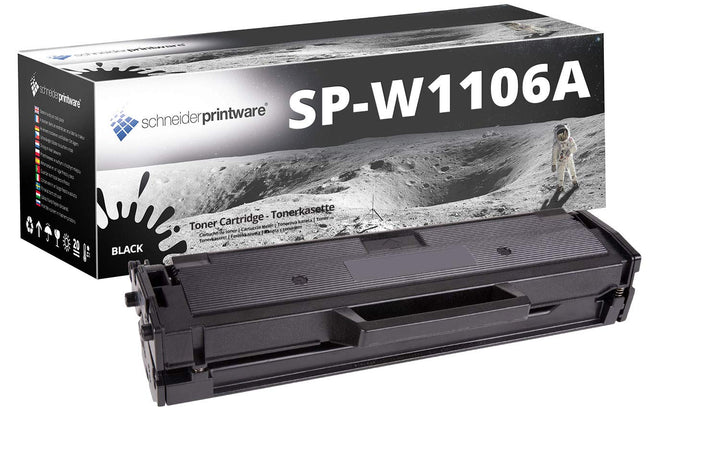 Schneider Printware Toner 50% höhere Reichweite kompatibel zu HP 106A für HP Laser 107 a w MFP 135 a