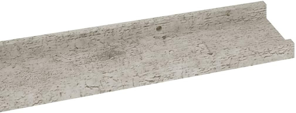 homiuse Wandregal 4 STK. Betongrau Wandregal Holz Wand BüCherregal Wand Regal Holz Wandregal KüChe K
