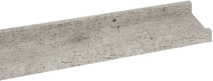homiuse Wandregal 4 STK. Betongrau Wandregal Holz Wand BüCherregal Wand Regal Holz Wandregal KüChe K