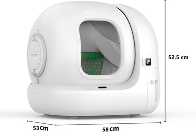 PETKIT Pura Max 2 Selbstreinigende Katzentoilette, 76L Katzenklo Selbstreinigend,xSecure,Geruchsbese