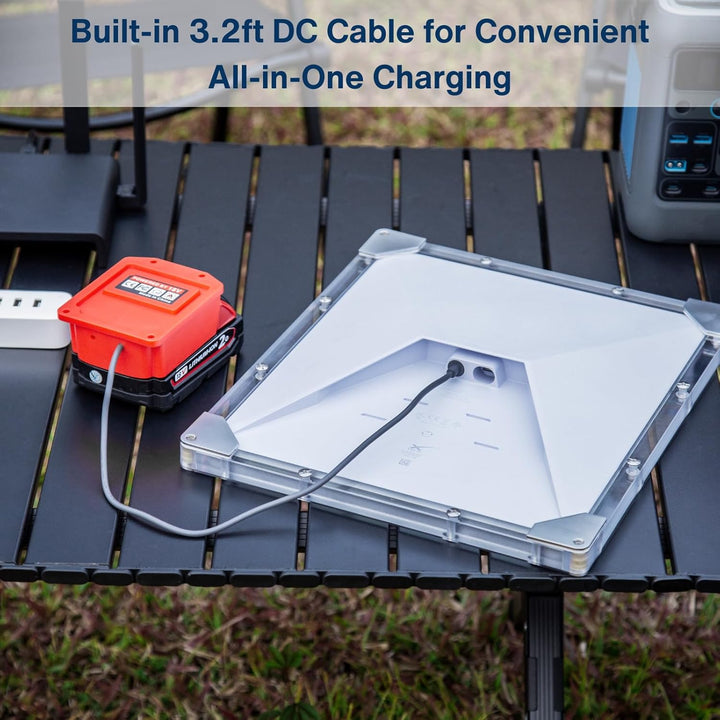 Batteriebetriebenes Ladegerät für Starlink Mini, kompatibel mit Milwaukee-Batterien, 60 W, 20 V/3 A