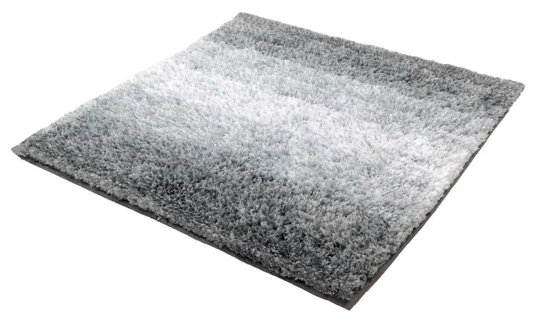 Kleine Wolke Oslo Badteppich, 100% Polyester, Platin, 60 x 60 cm WC 60 cm x 60 cm Platin, 60 cm x 60