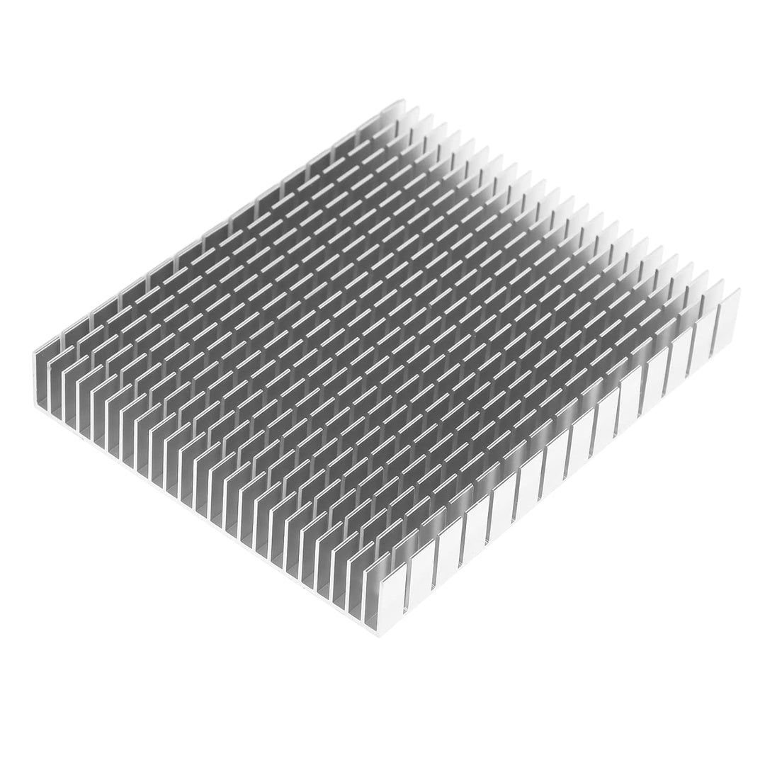 Eujgoov Aluminium Kühlkörper, PC Kühlrippen Heatsink 150x120x20mm Kühlung Kühlerkühlung für CPU Leis