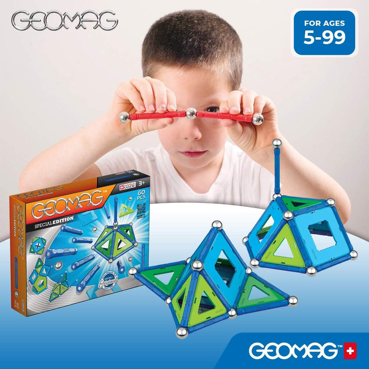 Geomag, Classic Panels, 460, Magnetkonstruktionen und Lernspiele, 32-teilig 32 Stück, 8 inches (L) x