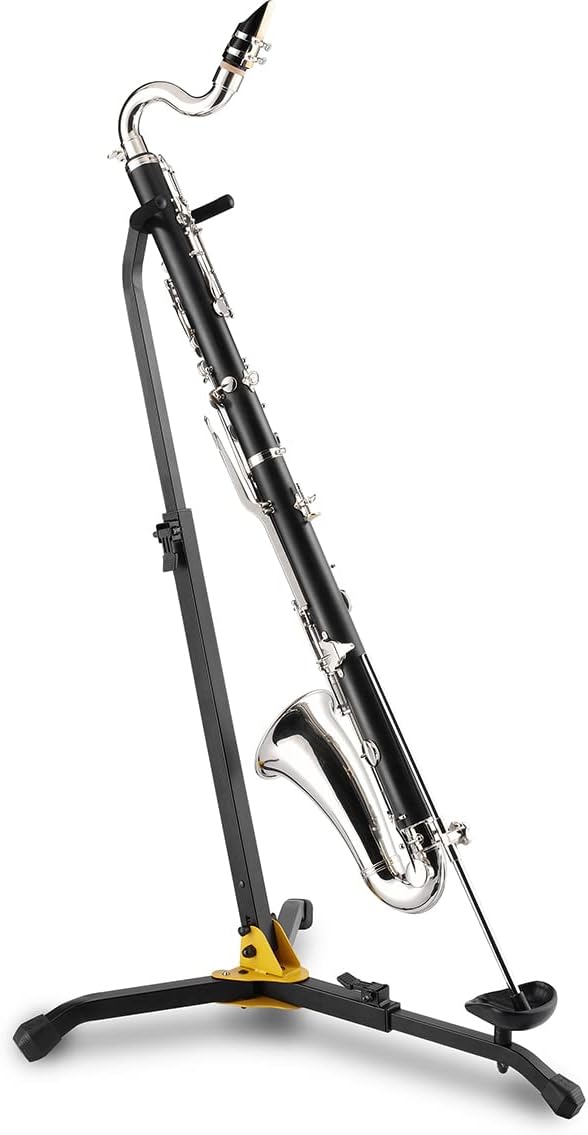 Hercules DS561B Bassoon/Bass Clarinet Stand,Black Einzelbett, Einzelbett