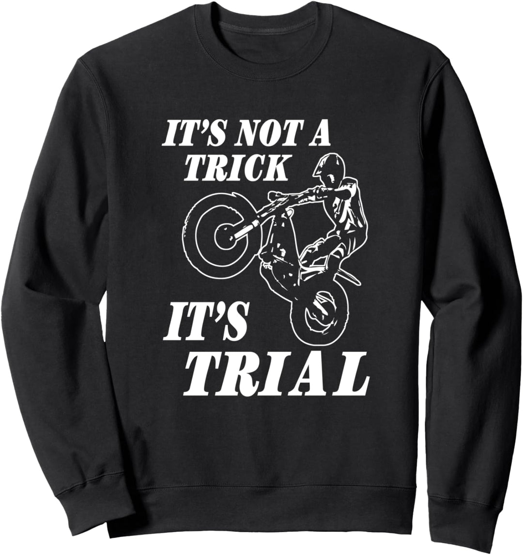 Trial Motorrad Trialfahrer Moto Trial Sweatshirt