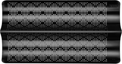 Original Kaiser Inspiration Baguette Backblech perforiert 40,5 x 20cm, Baguette Backform für 2 Bague