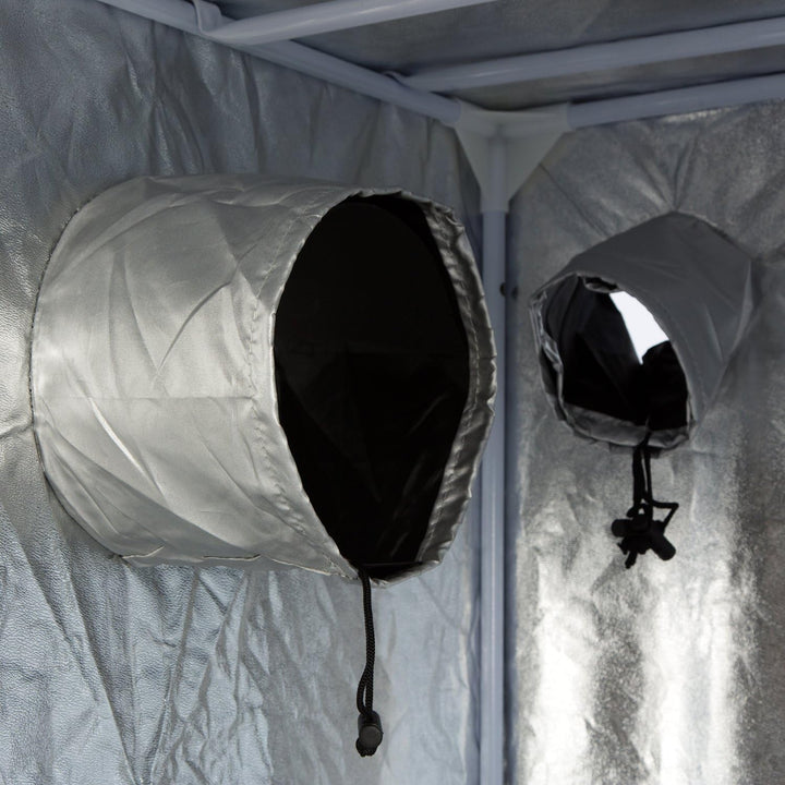 Heisenberg Growzelt Growbox Growschrank für Homegrowing, Indoor Pflanzenzucht (80x80x160)