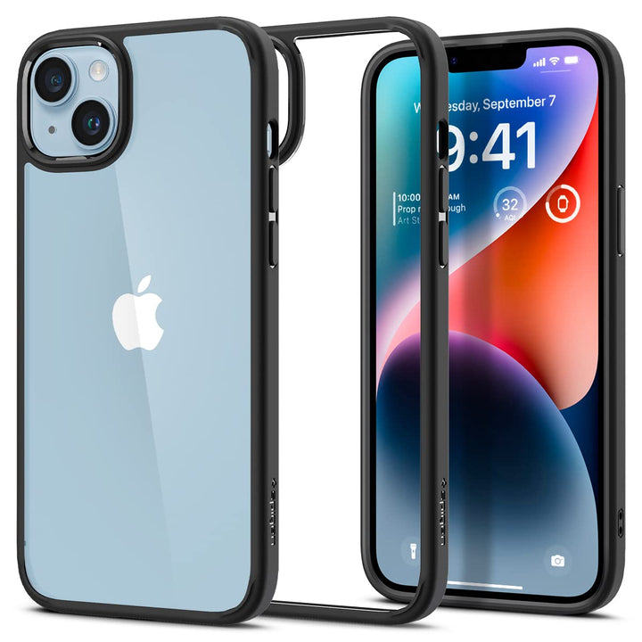 Spigen für iPhone 14 Ultra Hybrid Hülle [Anti-Yellowing] Case Handyhülle Schutzhülle Cover Transpare