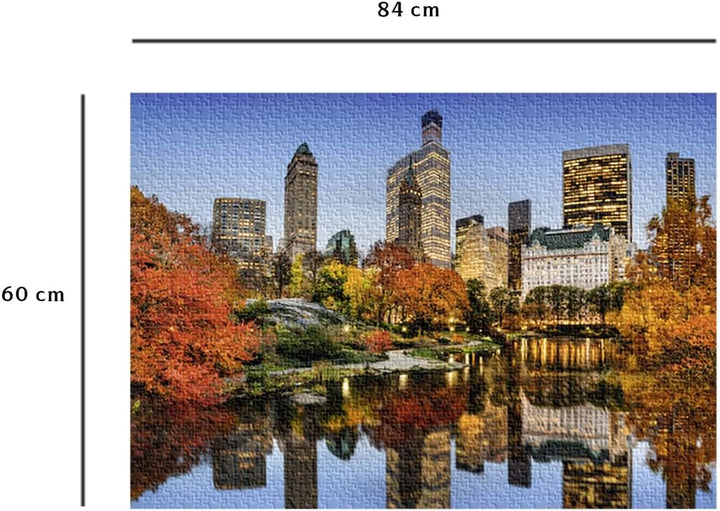 Nathan 87788 New York Puzzle Herbst 1500 Teile, andere, Norme