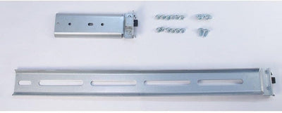 Inter Tech 88887220 Teleskopschienensatz mit Variabler Einbautiefe von 500-800 mm Silber