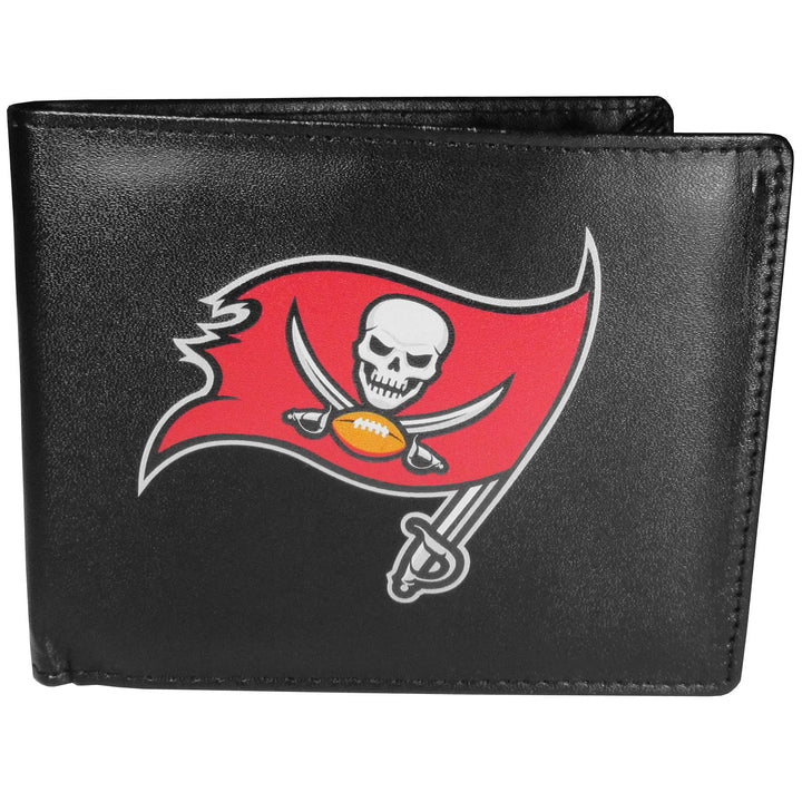 Siskiyou Sports Bi-fold Wallet Large Logo Tampa Bay Buccaneers Einheitsgrösse Schwarz, Tampa Bay Buc