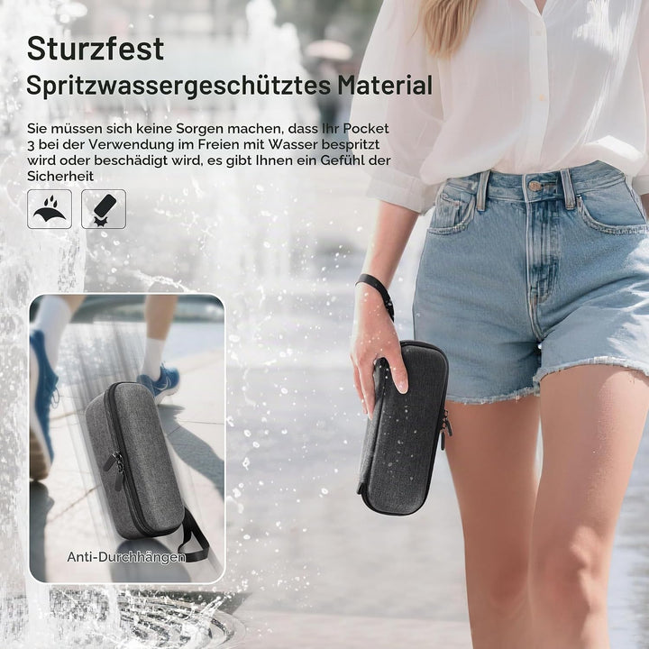 STARTRC PHOTO Tasche für DJI Osmo Pocket 4/3, Tragetasche für OSMO Pocket 4 Zubehör Filter Speicherk